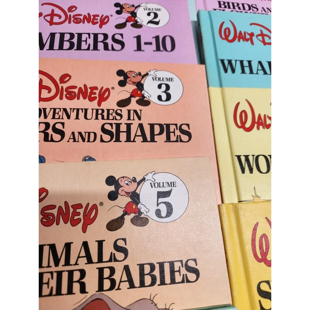 Walt Disney's Fun To Learn Library - Volume 1 to 19 - MISSING # 4 - 1989